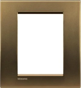 Bticino Livinglight Abdeckrahmen 1-fach, bronze