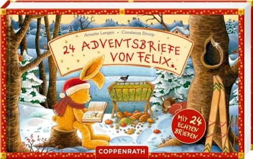 Coppenrath 24 Adventsbriefe von Felix - mit 24 echten Briefen Adventskalender