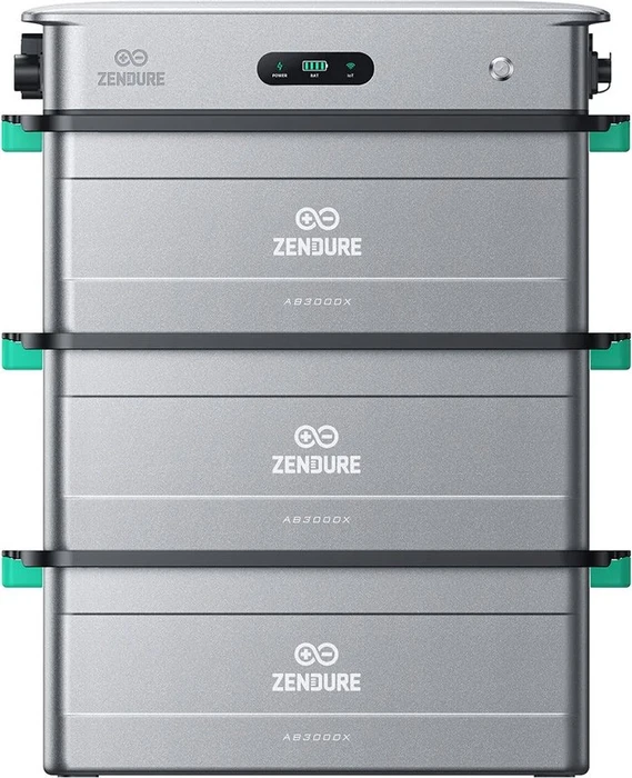 Zendure SolarFlow 2400 AC mit 3x AB3000X, 8.64kWh