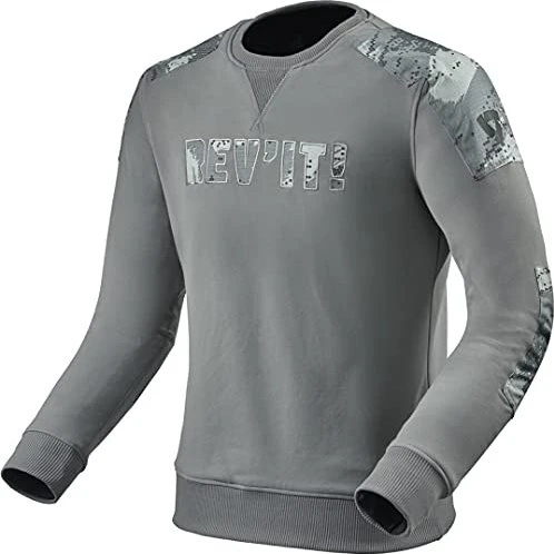 Rev'it Sweater Whitby grau (verschiedene Größen)