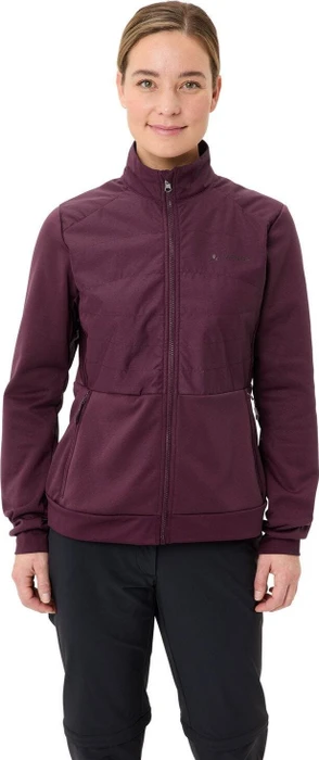 Vaude Yaras 3in1 Fahrradjacke glowing red (Damen)