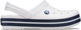 Crocs Crocband Clog white/navy (Junior)