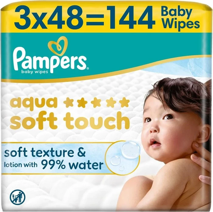 Pampers Harmonie Aqua Feuchttücher