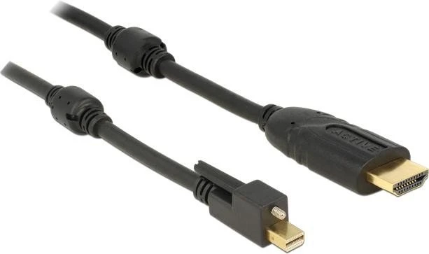 DeLOCK Mini DisplayPort 1.2/HDMI Adapterkabel aktiv, 3m