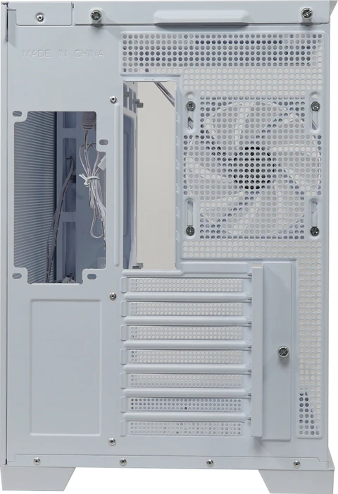 Silentware View A-RGB White, Glasfenster