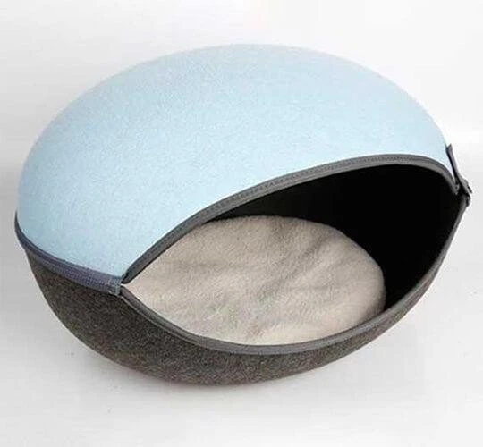 CanadianCat Katzennest, blau/grau (C10155)