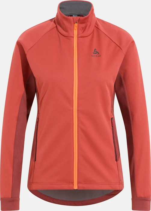 Odlo Brensholmen Funktionsjacke cinnabar/spice apple (Damen)