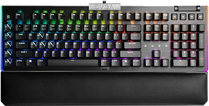 EVGA Z20, LEDs RGB, schwarz, LK Light Strike DARK GREY Linear, USB, US