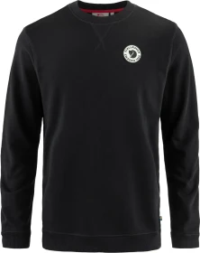 Fjällräven 1960 Logo Badge Sweatshirt schwarz (Herren)