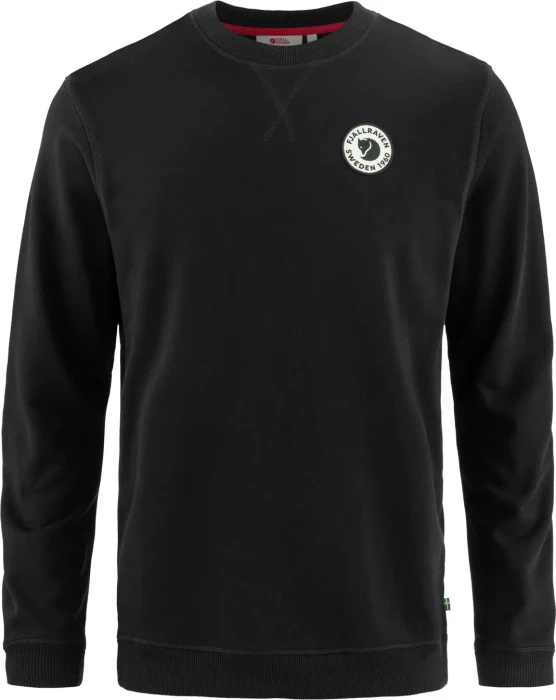 Fjällräven 1960 Logo Badge Sweatshirt schwarz (Herren)