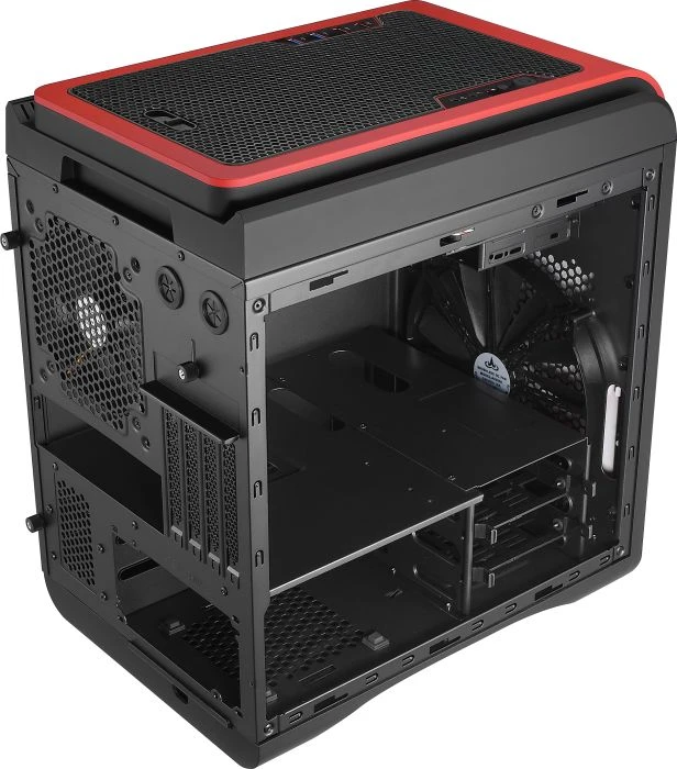 AeroCool DS Cube Red Window Edition, Acrylfenster