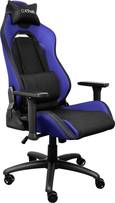 Trust Gaming GXT 714B Ruya Gamingstuhl, schwarz/blau