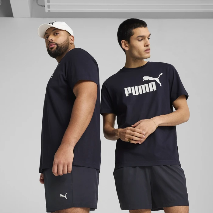 Puma Essentials No.1 Logo T-Shirt kurzarm new navy