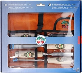 Kirschen 1171 Stechbeitel-Satz inkl. Tasche, 6-tlg.