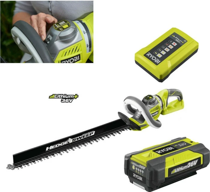 Ryobi RHT36C60R15 Akku-Heckenschere inkl. Akku 1.5Ah