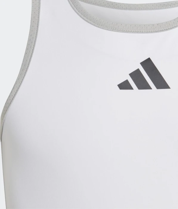 adidas Club Funktionsshirt ärmellos weiß (Junior)