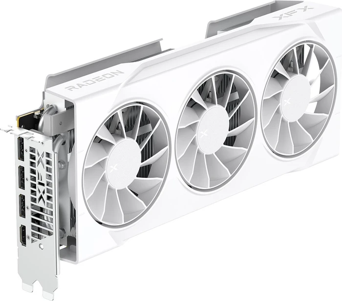 XFX Swift Radeon RX 9070 GRE White Triple Fan Gaming Edition, 12GB GDDR6, HDMI, 3x DP
