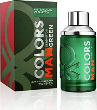 Benetton Colors de Benetton Man Green Eau de Toilette, 100ml