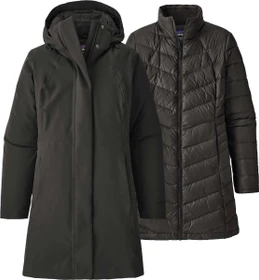 Patagonia Tres 3-in-1 Funktionsmantel schwarz (Damen)