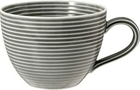 Seltmann Weiden Beat Color Glaze Kaffeetasse relief 260ml perlgrau