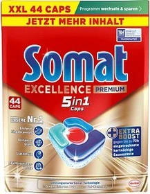 Somat Excellence Premium 5in1 Geschirrspültabs, 44 Stück