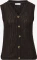 Street One V-Neck und Knopfleiste Weste espresso brown (Damen) Vorschaubild