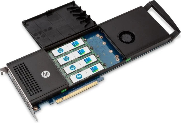 HP Z TurboDrive Quad Pro Card 512GB, Add-In Card / PCIe 3.0 x16