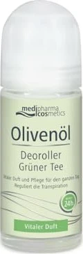 Dr. Theiss medipharma cosmetics Olivenöl Deoroller Grüner Tee, 50ml