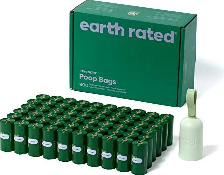 Earth Rated Hundekotbeutel Nachfüllrollen, Lavendelduft, 900 Stück