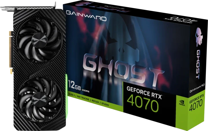 Gainward GeForce RTX 4070 Ghost, 12GB GDDR6, HDMI, 3x DP