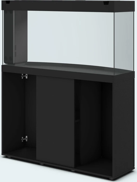 Juwel Vision 260 LED Aquarium-Set mit Unterschrank, schwarz/schwarz, 260l