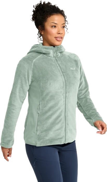 Jack Wolfskin Rotwand Hooded Full-Zip Fleece Jacke (Damen)