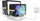 Compulocks USB-Ladestation UK Plugs, Tablet und Smartphone, 10 Geräte (10PUSBCDKS-UK)