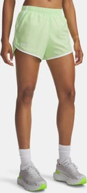 Under Armour Fly By 8cm Hose kurz lumos lime/white/reflective (Damen)