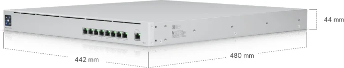 Ubiquiti Mission Critical Rackmount Gigabit Managed Switch, 9x RJ-45, 120W PoE+ (USW-Mission-Critical (120W))