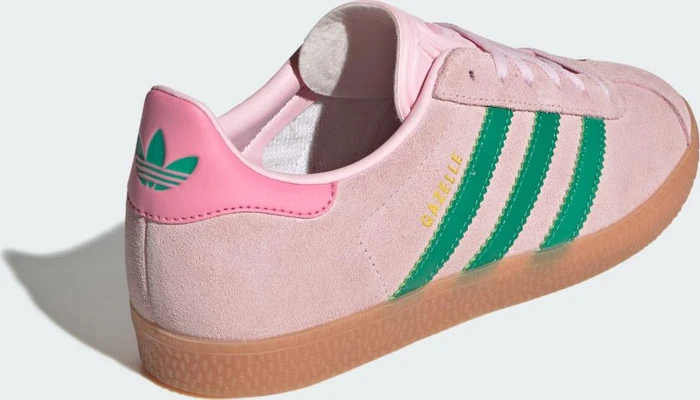 adidas Gazelle clear pink/court green/bliss pink (Junior)