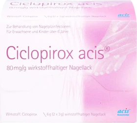 Ciclopirox Acis 80mg/g wirkstoffhaltiger Nagellack, 6g