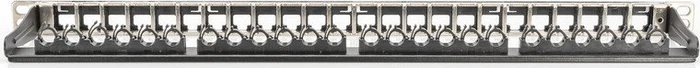 Digitus Professional 24-Port Patchpanel, 19", 0.5HE, schwarz