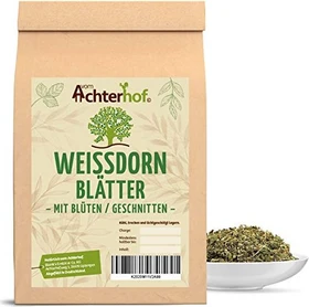 Vom Achterhof Weißdornblätter mit Blüten geschnitten Tee, 1.00kg