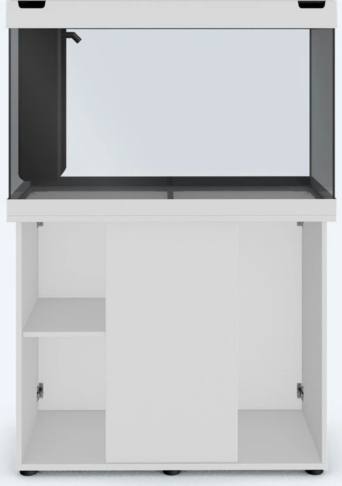 Juwel Rio 290 LED Aquarium-Set mit Unterschrank, weiß/weiß, 290l