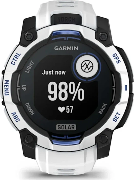 Garmin Instinct 3 Solar 45mm black/stone white