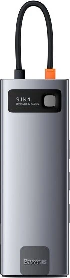Baseus Metal Gleam 9-in-1 Hub, USB-C 3.0 [Stecker]