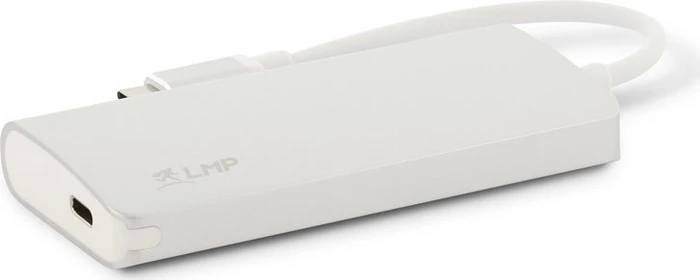 LMP USB-C Video Hub, 5-Port, USB-C 3.0 [Stecker], silber