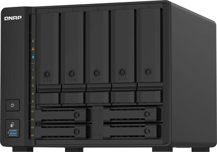 QNAP Turbo Station TS-932PX-4G, 4GB RAM, 2x SFP+ 10Gb/s, 2x RJ-45 2.5GBase-T
