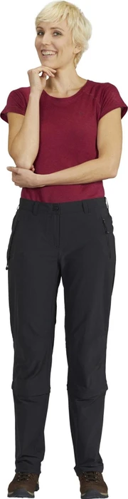 Schöffel Engadin Zip-Off Hose lang schwarz (Damen)
