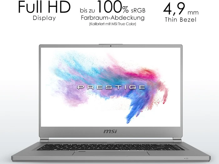 MSI P65 Creator 852-9SD, Space Grey, Core i7-9750H, 16GB RAM, 512GB SSD, GeForce GTX 1660 Ti Max-Q, DE