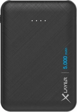 XLayer Powerbank Micro 5000mAh schwarz