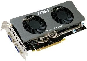 MSI GeForce GTS 250, N250GTS Twin Frozr 1G, 1GB DDR3, 2x DVI