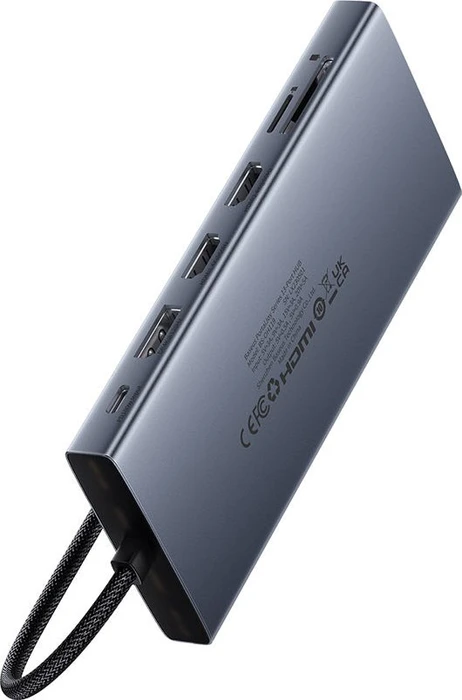 Baseus PortalJoy 13-in-1 Multiport-Adapter, USB-C 3.1 [Stecker]