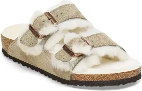 Birkenstock Arizona Lammfell taupe (Junior)